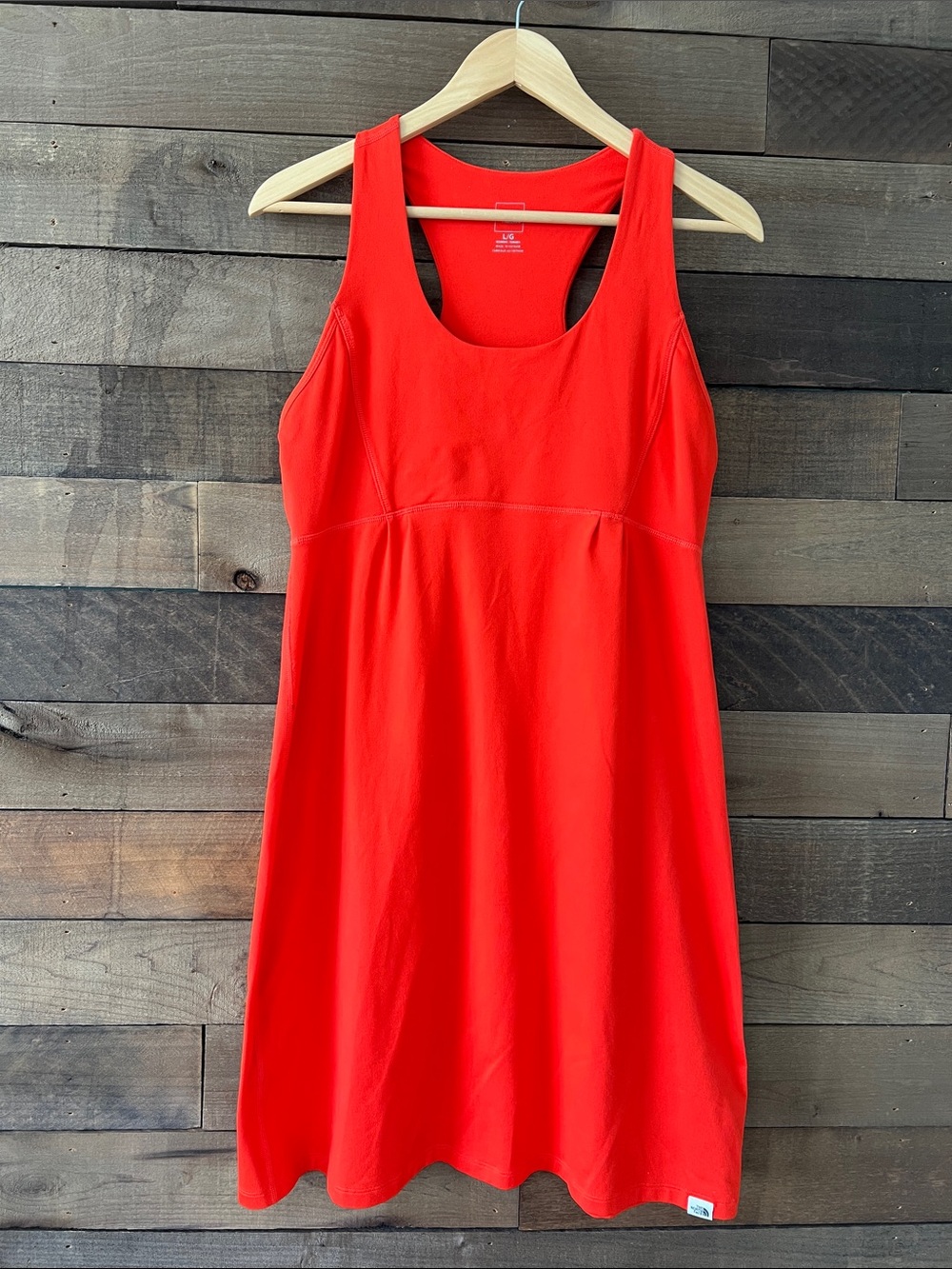 The North Face Red Athletic Midi Dress